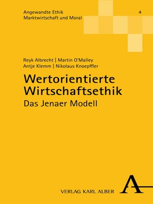 cover image of Wertorientierte Wirtschaftsethik